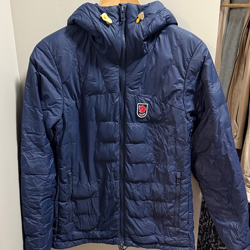 Fjallraven Blue Puffer Jacket